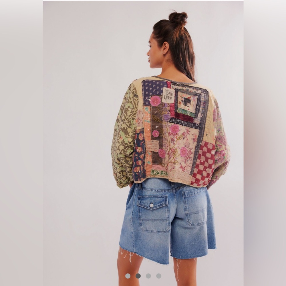 Magnolia Pearl Kalamkari Andhra Jacket - Picture 2 of 13